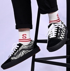 051 -  Vans Old Skool Comfy - Đen Caro [HÀNG CHÍNH HÃNG]