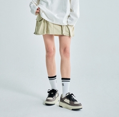 233 -  Giày MLB Chunky Liner Basic NY Nâu Vintage - Charcoal Grey - 3ASXCLB3N [HÀNG CHÍNH HÃNG]