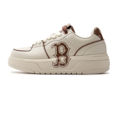 238 -  Giày MLB Liner Big B Monogram - Trắng Viền Nâu LV - Code 3ASXCLR3N-43BRS [HÀNG CHÍNH HÃNG]