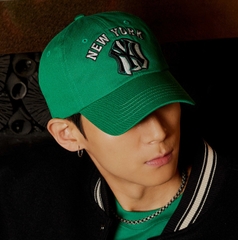 361 -  Nón MLB Varsity Unstructured - NY đổ bóng - Xanh Lá [HÀNG CHÍNH HÃNG]