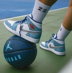 289 - Giày Nike Air Jordan 1 MID FRENCH BLUE DN3706 401 [HÀNG CHÍNH HÃNG]