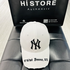 447 -  Nón MLB NY Gothic Address Structure - Trắng [HÀNG CHÍNH HÃNG]