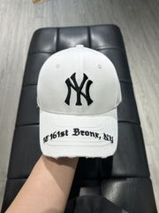 447 -  Nón MLB NY Gothic Address Structure - Trắng [HÀNG CHÍNH HÃNG]