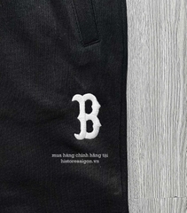 486 -  Quần New Era B Boston - Đen chữ trắng - Code 13574667 [HÀNG CHÍNH HÃNG]