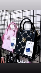 492 -  Túi MLB NY Monogram - Phonebag Dọc - Đen - Code 7ACRMD34N-50BKL [HÀNG CHÍNH HÃNG]