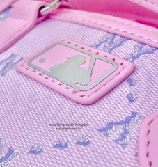 488 -  Túi MLB NY Monogram - Phonebag Dọc - Hồng Pinky - Code 7ACRMD34N 50PKL [HÀNG CHÍNH HÃNG]
