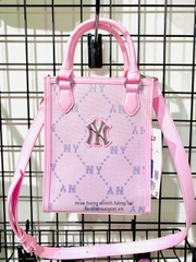 488 -  Túi MLB NY Monogram - Phonebag Dọc - Hồng Pinky - Code 7ACRMD34N 50PKL [HÀNG CHÍNH HÃNG]