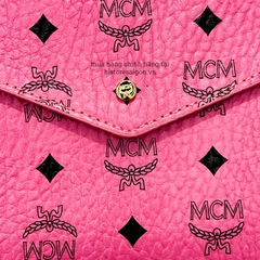 525 -  Ví/Bóp MCM Clutch Monogram Gift - Hồng Tía [HÀNG CHÍNH HÃNG]