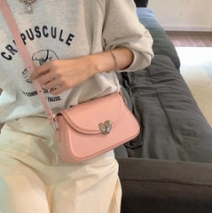 528 -  Túi Xách Obaghouse Ember Heart Bag - Hồng Nude [HÀNG CHÍNH HÃNG]