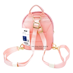 534 -  Balo MLB Mini Monogram NY - Hồng - Code 7ABKMD64N-50PKM [HÀNG CHÍNH HÃNG]