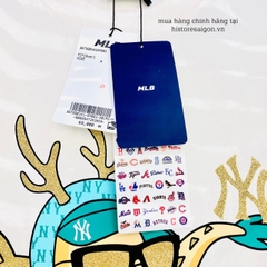 537 -  Áo MLB NY New Year Dragon - Tết 2024 Collection - Trắng Kem - Code 3ATSQ014-50CRS [HÀNG CHÍNH HÃNG]