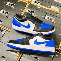 857 -  Giày Nike Air Jordan 1 Low Royal Blue Toe 553558 140 [HÀNG CHÍNH HÃNG]