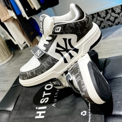 522 -  Giày MLB Liner Mid Monogram NY - Xám Đen - Code 3ASXCDN3N-50BKS [HÀNG CHÍNH HÃNG]