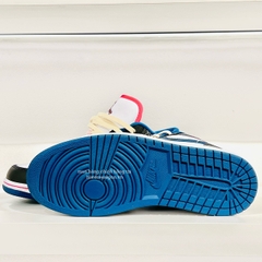 519 -  Giày Nike Air Jordan 1 Low Blue Sashiko FV3622 141 [HÀNG CHÍNH HÃNG]