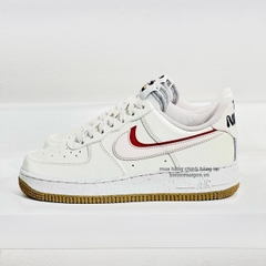513 -  Giày Nike Air Force 1 LX 82 Sail Brown Red DX6065 101 [HÀNG CHÍNH HÃNG]