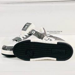 522 -  Giày MLB Liner Mid Monogram NY - Xám Đen - Code 3ASXCDN3N-50BKS [HÀNG CHÍNH HÃNG]