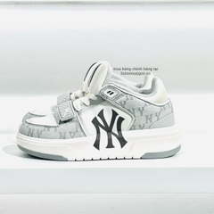 536 -  Giày MLB Liner Mid Monogram NY - Trắng Xám - Code 3ASXCDN3N-50GRS [HÀNG CHÍNH HÃNG]