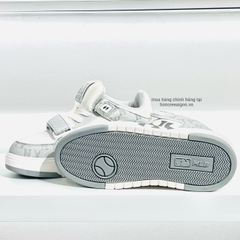 536 -  Giày MLB Liner Mid Monogram NY - Trắng Xám - Code 3ASXCDN3N-50GRS [HÀNG CHÍNH HÃNG]