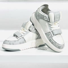 536 -  Giày MLB Liner Mid Monogram NY - Trắng Xám - Code 3ASXCDN3N-50GRS [HÀNG CHÍNH HÃNG]