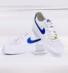 467 -  Giày Nike Air Force 1 White Royal Blue DM2845 100  [HÀNG CHÍNH HÃNG]