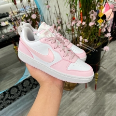 376 -  Giày Nike Court Borough Low Recaft (GS) - Hồng Pinky - Code DV5456-105 [HÀNG CHÍNH HÃNG]