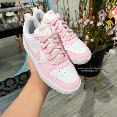 376 -  Giày Nike Court Borough Low Recaft (GS) - Hồng Pinky - Code DV5456-105 [HÀNG CHÍNH HÃNG]