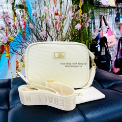 498 -  Túi MLB NY Monogram - Trắng Kem - Code 7ACRMD04N [HÀNG CHÍNH HÃNG]