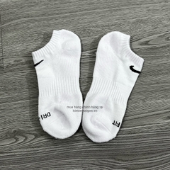 044-2 -  Vớ Nike Everyday Dri Fit - Trắng - Cổ Thấp [HÀNG CHÍNH HÃNG]