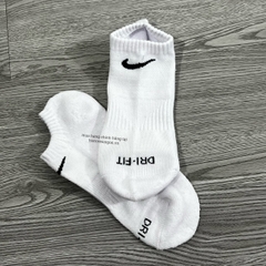 044-2 -  Vớ Nike Everyday Dri Fit - Trắng - Cổ Thấp [HÀNG CHÍNH HÃNG]