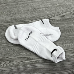 044-2 -  Vớ Nike Everyday Dri Fit - Trắng - Cổ Thấp [HÀNG CHÍNH HÃNG]