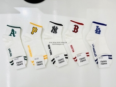 531 -  Vớ/Tất Korea MLB Thể Thao - Cổ Thấp - LA Xanh Dương [HÀNG CHÍNH HÃNG]