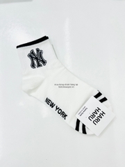 533 -  Vớ/Tất Korea MLB Thể Thao - Cổ Thấp - NY Đen [HÀNG CHÍNH HÃNG]