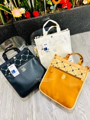 563 -  Túi MLB NY Monogram Sub Bag - Túi Đứng - Nâu - Code 7AUBMD34N 43BGS [HÀNG CHÍNH HÃNG]