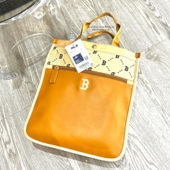 563 -  Túi MLB NY Monogram Sub Bag - Túi Đứng - Nâu - Code 7AUBMD34N 43BGS [HÀNG CHÍNH HÃNG]