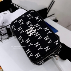 558 -  Túi MLB NY Monogram Mini New York Yankees - Đen - Code 3ACRS014N-50BKS [HÀNG CHÍNH HÃNG]