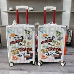 648 - Vali Adidas Travel Xách Tay Size Cabin 22 Xách Tay Trắng Sữa [HÀNG CHÍNH HÃNG]