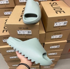 700 -  Dép Adidas Yeezy Slide Salt - Xanh Mint - Code ID5480 [HÀNG CHÍNH HÃNG]