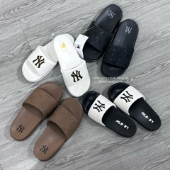 666 -  Dép MLB NY Mound Dia Monogram - Đen - Code 3ALPAC123 50BKS [HÀNG CHÍNH HÃNG]