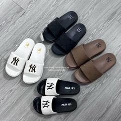 669 -  Dép MLB NY Mound Dia Monogram - Nâu - Code 3ALPAC123 50BRW [HÀNG CHÍNH HÃNG]