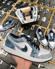 711 -  Giày Nike Air Jordan 1 Low SE Washed Denim CZ8455 100 [HÀNG CHÍNH HÃNG]