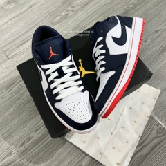 478 -  Giày Nike Air Jordan 1 Low Obsidian Ember Glow 553558 481[HÀNG CHÍNH HÃNG]