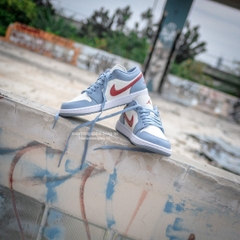 726 -  Giày Nike Air Jordan 1 Low Blue Whisper DC0774 164  [HÀNG CHÍNH HÃNG]