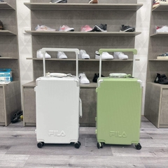 738 -  Vali Fila Embossed Logo - Size Ký Gửi 24 - Trắng [HÀNG CHÍNH HÃNG]