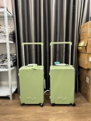 737 -  Vali Fila Embossed Logo - Size Ký Gửi 24 - Xanh Bơ [HÀNG CHÍNH HÃNG]