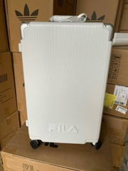 738 -  Vali Fila Embossed Logo - Size Ký Gửi 24 - Trắng [HÀNG CHÍNH HÃNG]