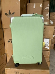 737 -  Vali Fila Embossed Logo - Size Ký Gửi 24 - Xanh Bơ [HÀNG CHÍNH HÃNG]