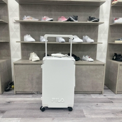 738 -  Vali Fila Embossed Logo - Size Ký Gửi 24 - Trắng [HÀNG CHÍNH HÃNG]