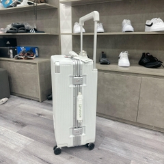 738 -  Vali Fila Embossed Logo - Size Ký Gửi 24 - Trắng [HÀNG CHÍNH HÃNG]
