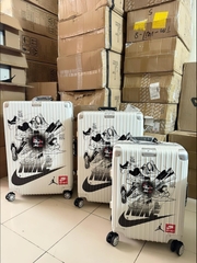 752 -  Vali Nike Sneakers Silhouette - Size Siêu Ký Gửi 29 - Trắng Kem [HÀNG CHÍNH HÃNG]