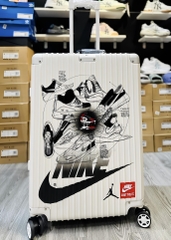 752 -  Vali Nike Sneakers Silhouette - Size Siêu Ký Gửi 29 - Trắng Kem [HÀNG CHÍNH HÃNG]